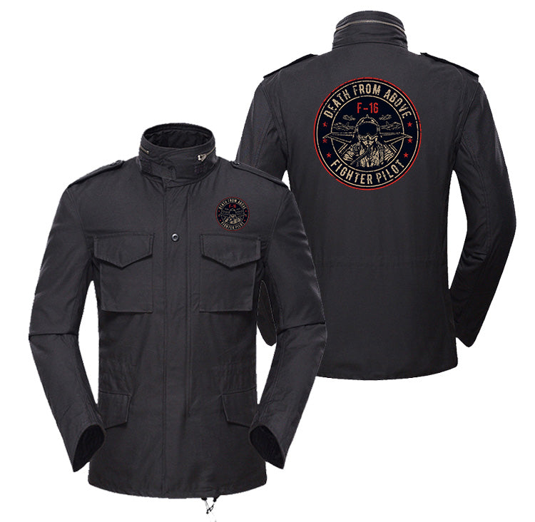 Fighter Jet 16 - Death From Above Designed Military Coats