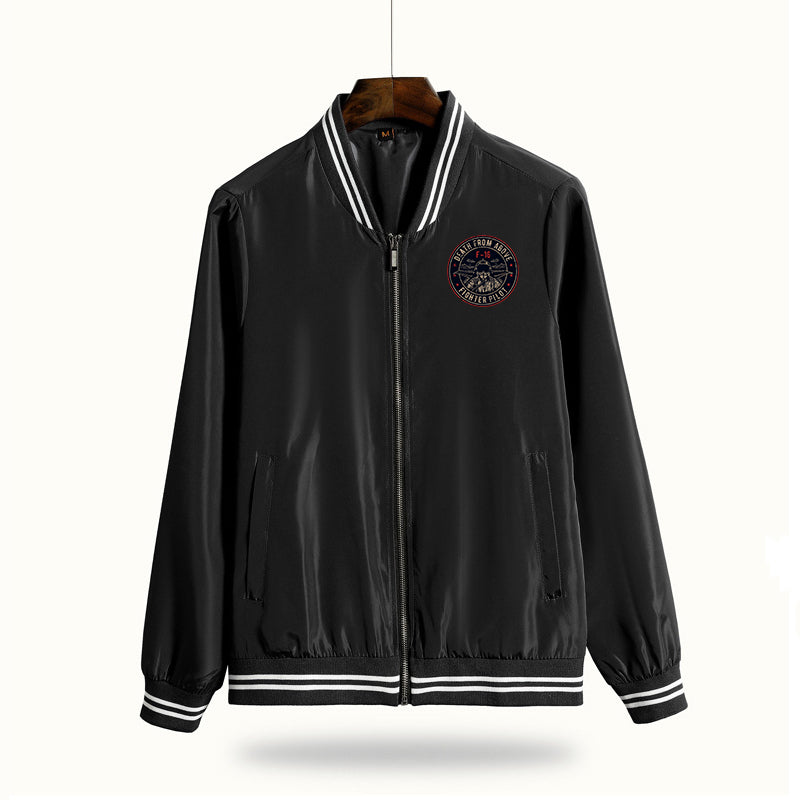 Fighting Falcon F16 - Death From Above Designed Thin Spring Jackets