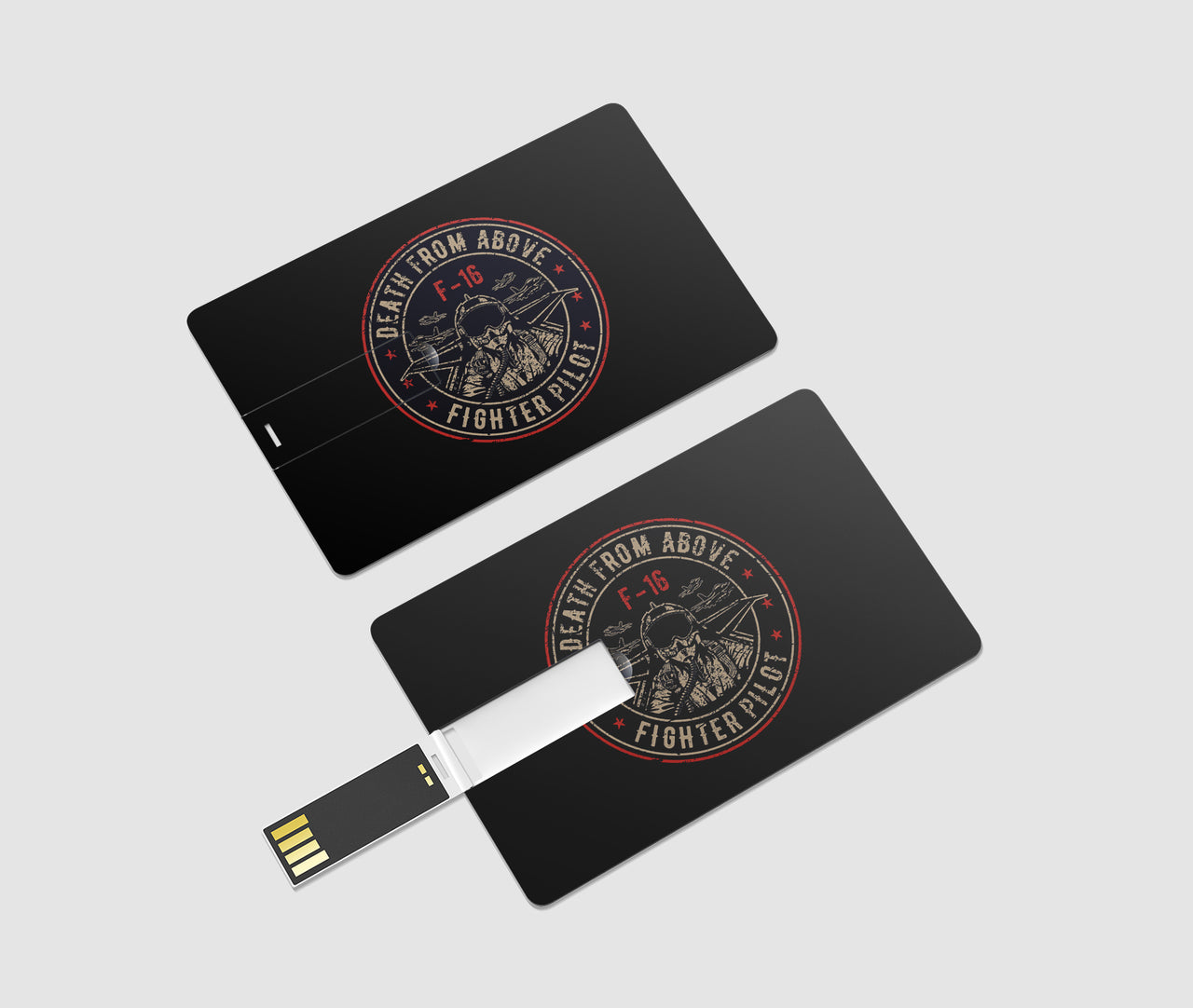 Fighter Jet 16 - Death From Above Designed USB Cards