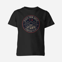 Thumbnail for Fighter Jet 16 - Death From Above Designed Children T-Shirts