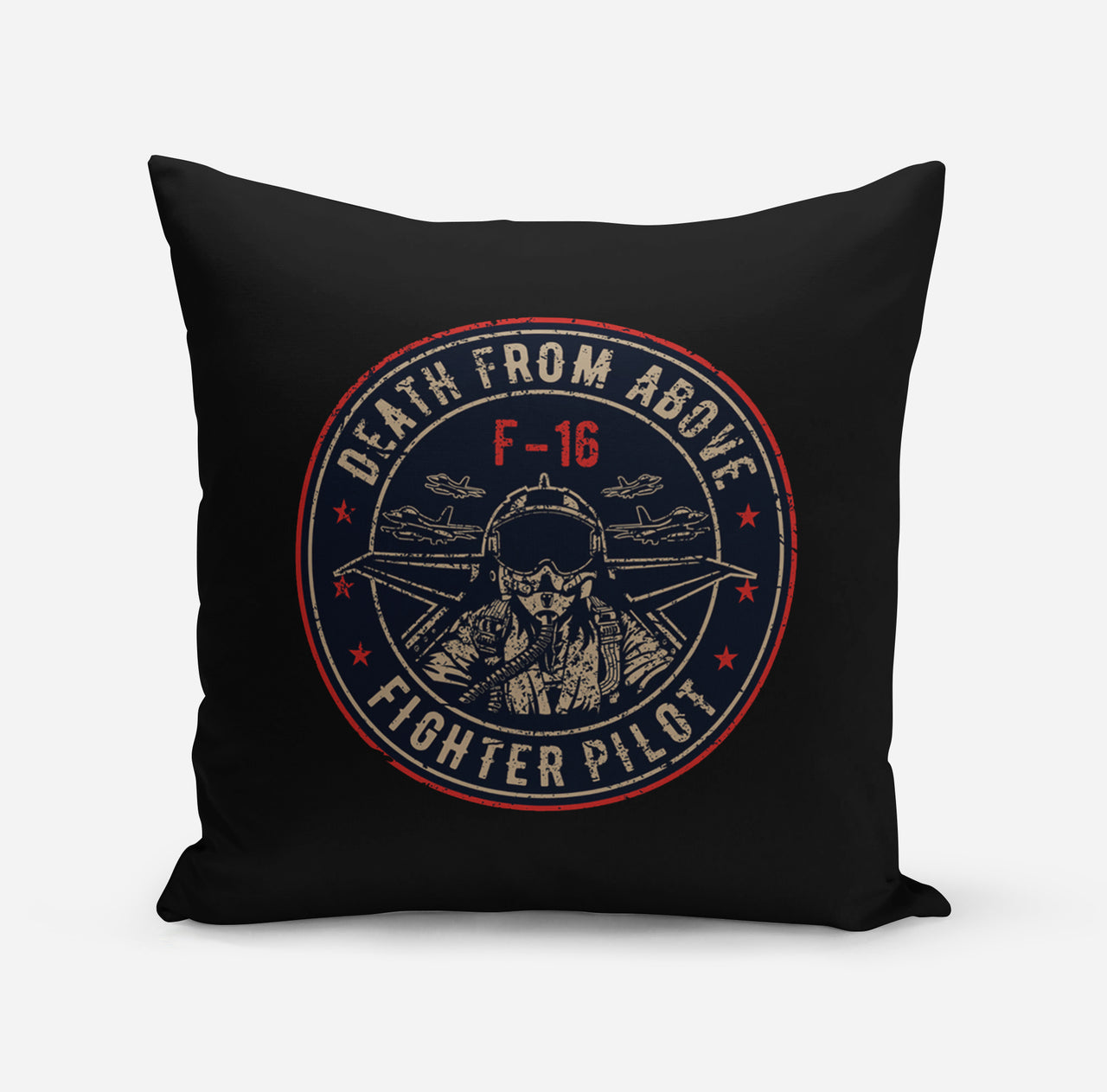 Fighter Jet 16 - Death From Above Designed Pillows