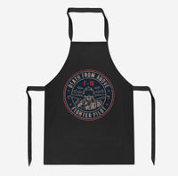 Thumbnail for Fighter Jet 16 - Death From Above Designed Kitchen Aprons