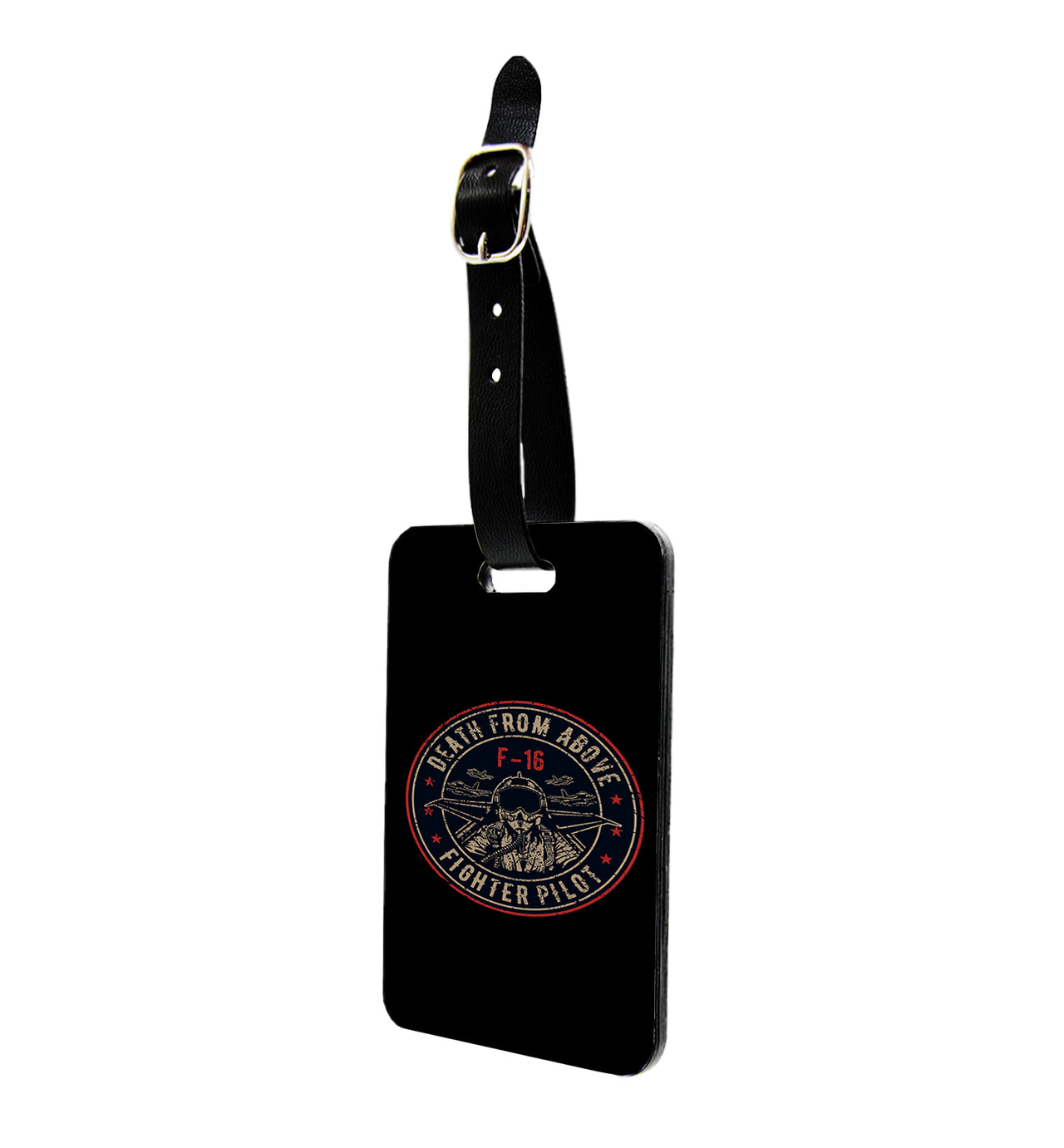 Fighter Jet 16 - Death From Above Designed Luggage Tag