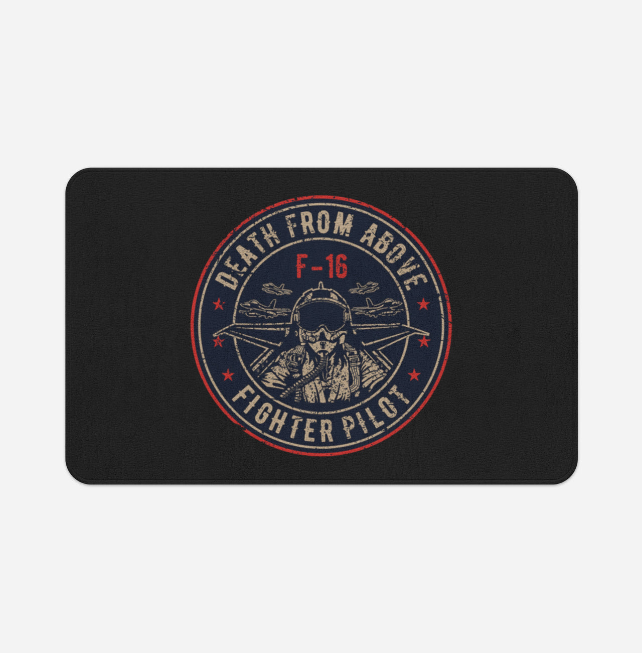 Fighter Jet 16 - Death From Above Designed Bath Mats