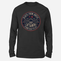 Thumbnail for Fighter Jet 16 - Death From Above Designed Long-Sleeve T-Shirts