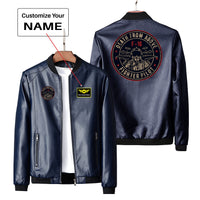 Thumbnail for Fighter Jet 16 - Death From Above Designed PU Leather Jackets