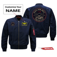 Thumbnail for Fighting Falcon F16 - Death From Above Designed Pilot Jackets (Customizable)