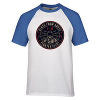 Thumbnail for Fighter Jet 16 - Death From Above Designed Raglan T-Shirts