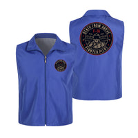 Thumbnail for Fighter Jet 16 - Death From Above Designed Thin Style Vests