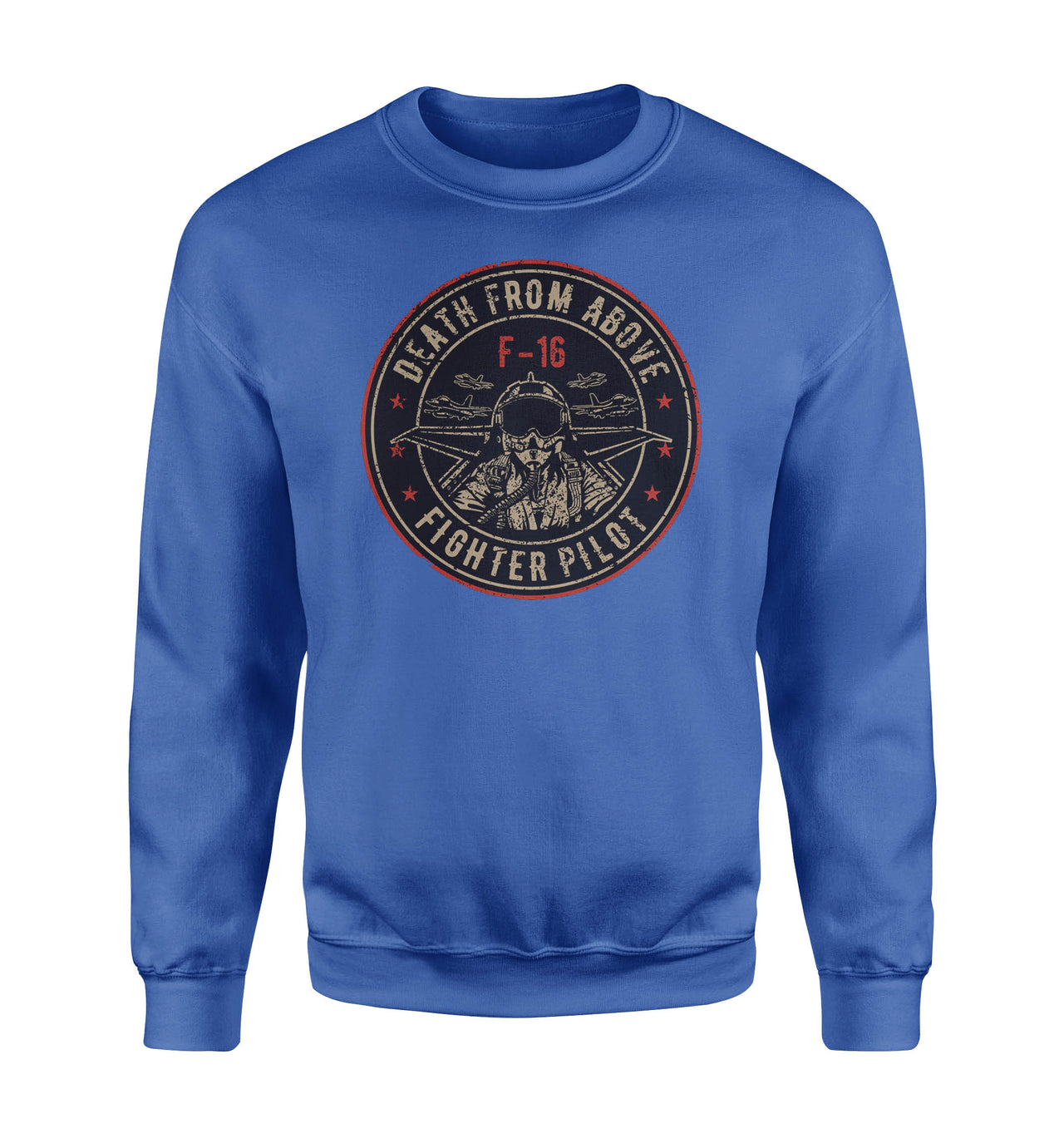 Fighter Jet 16 - Death From Above Designed Sweatshirts