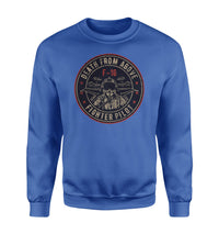 Thumbnail for Fighter Jet 16 - Death From Above Designed Sweatshirts