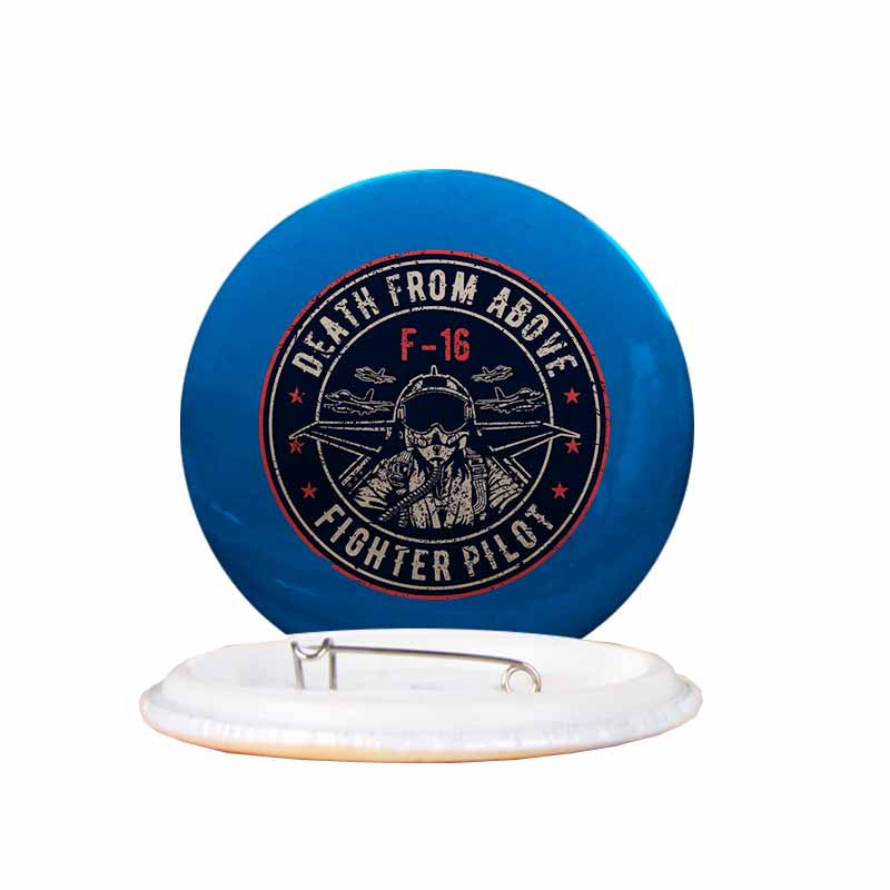 Fighter Jet 16 - Death From Above Designed Pins