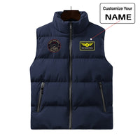 Thumbnail for Fighter Jet 16 - Death From Above Designed Puffy Vests