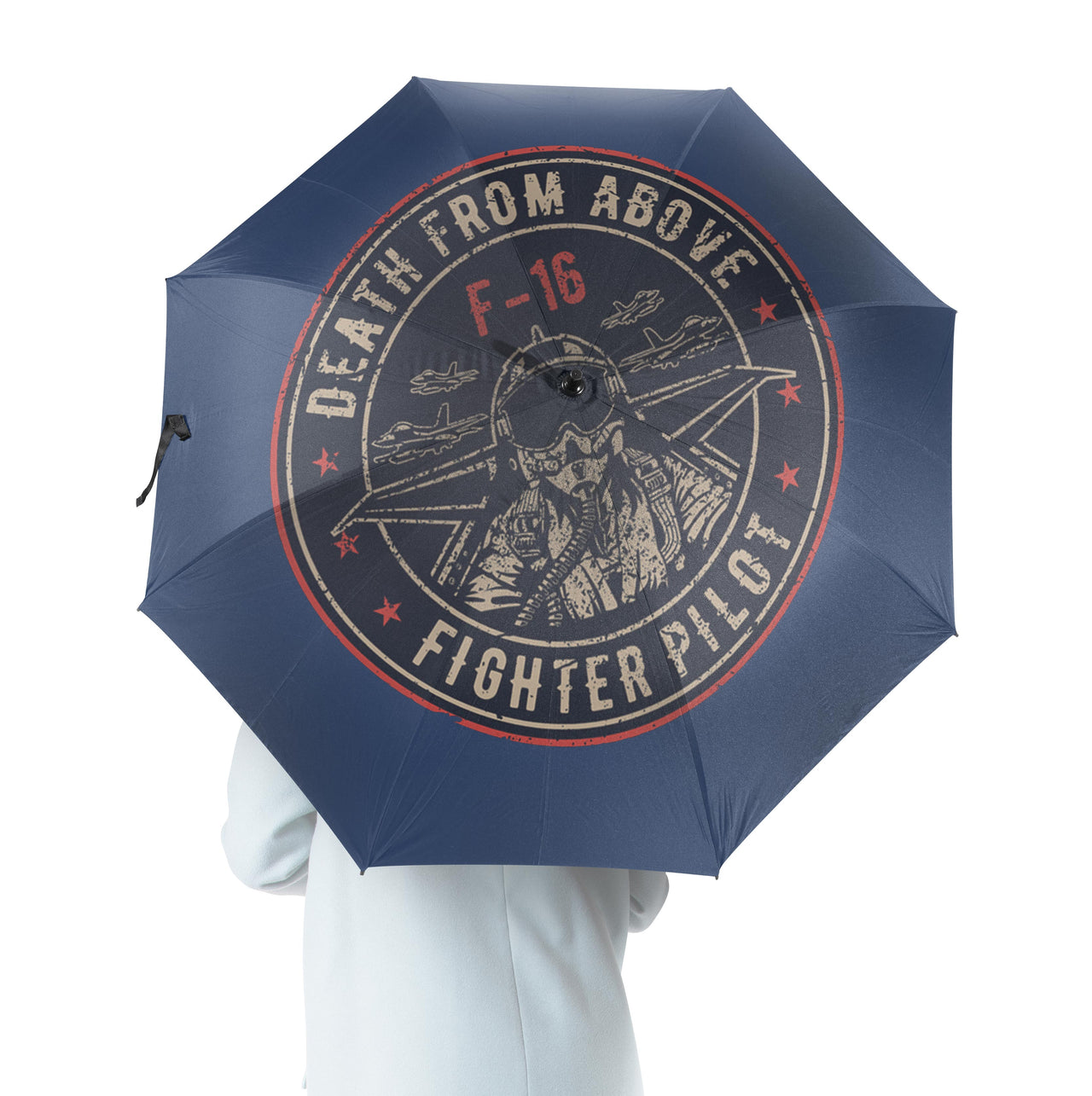 Fighter Jet 16 - Death From Above Designed Umbrella
