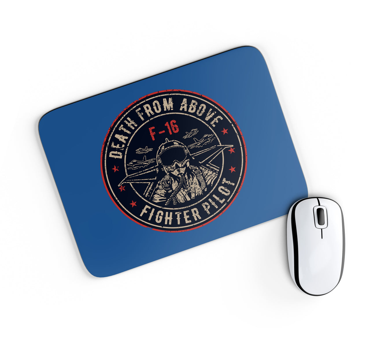 Fighter Jet 16 - Death From Above Designed Mouse Pads