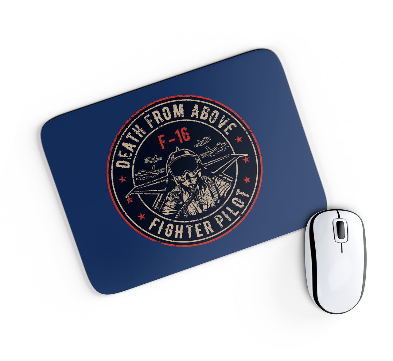 Fighter Jet 16 - Death From Above Designed Mouse Pads