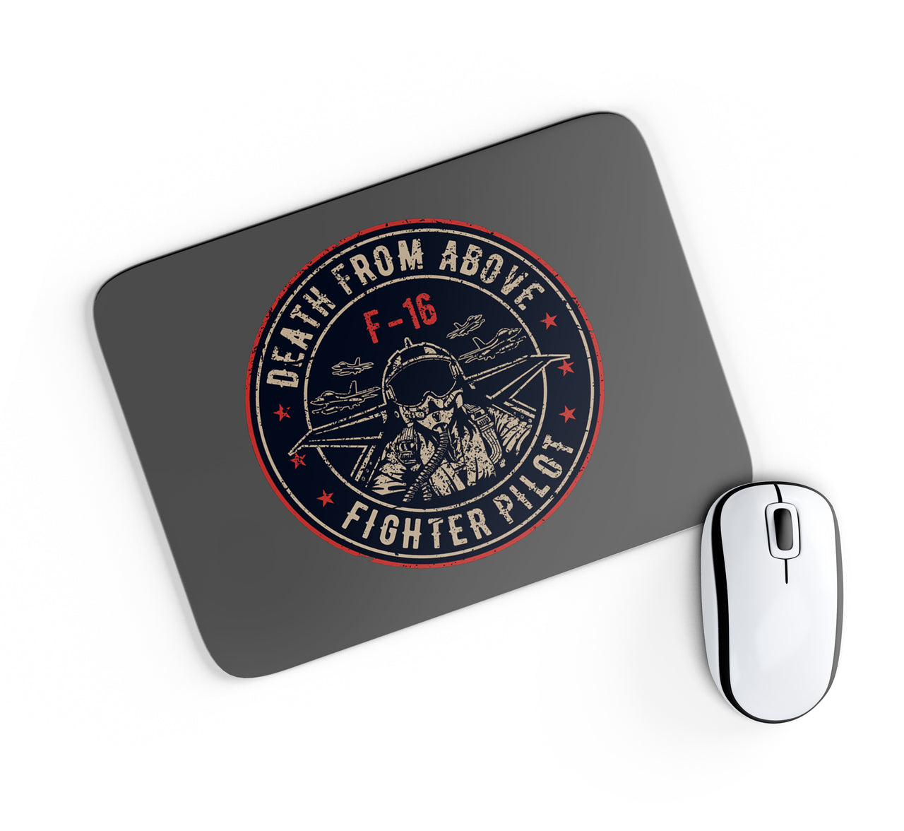 Fighter Jet 16 - Death From Above Designed Mouse Pads