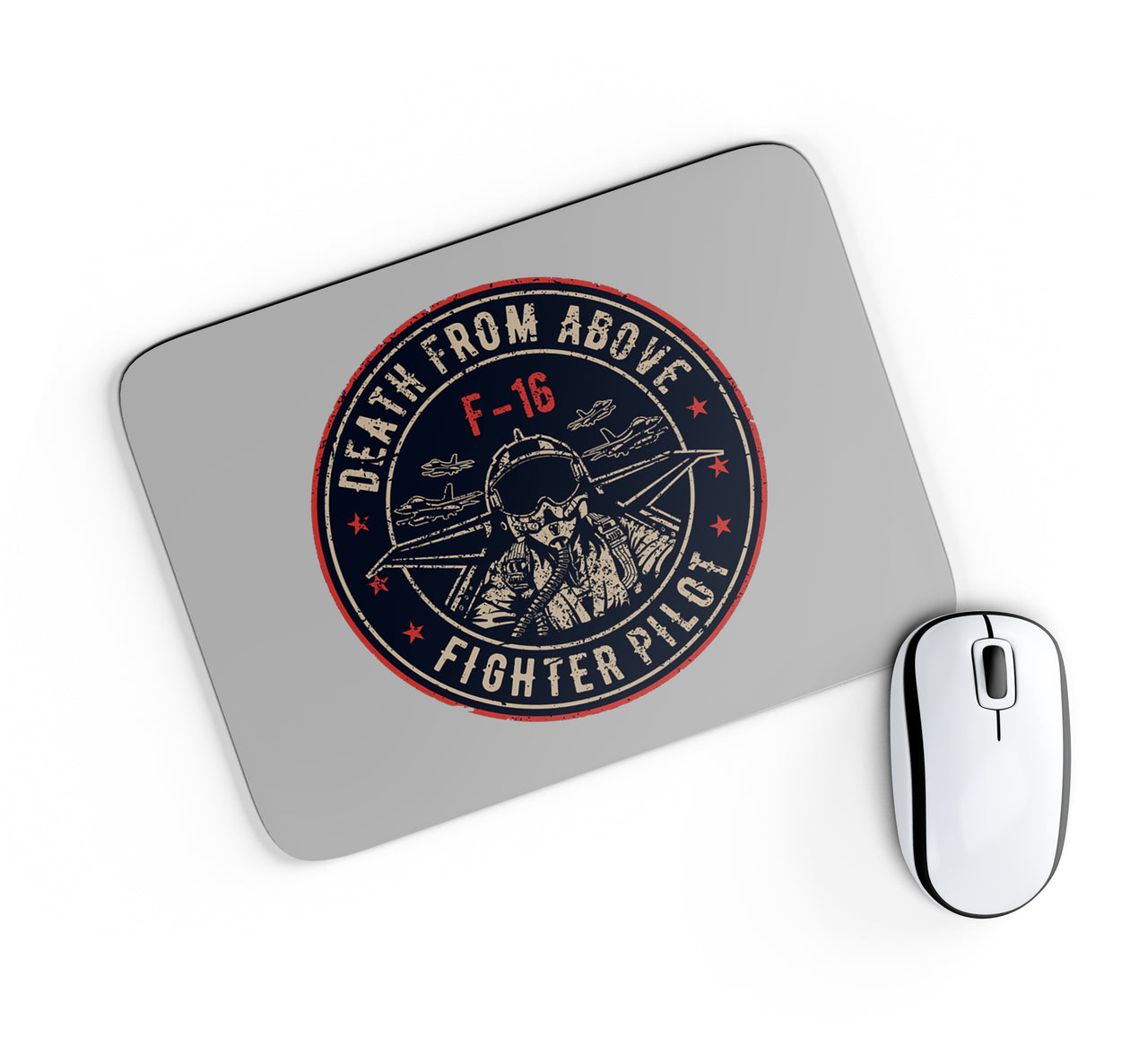 Fighter Jet 16 - Death From Above Designed Mouse Pads
