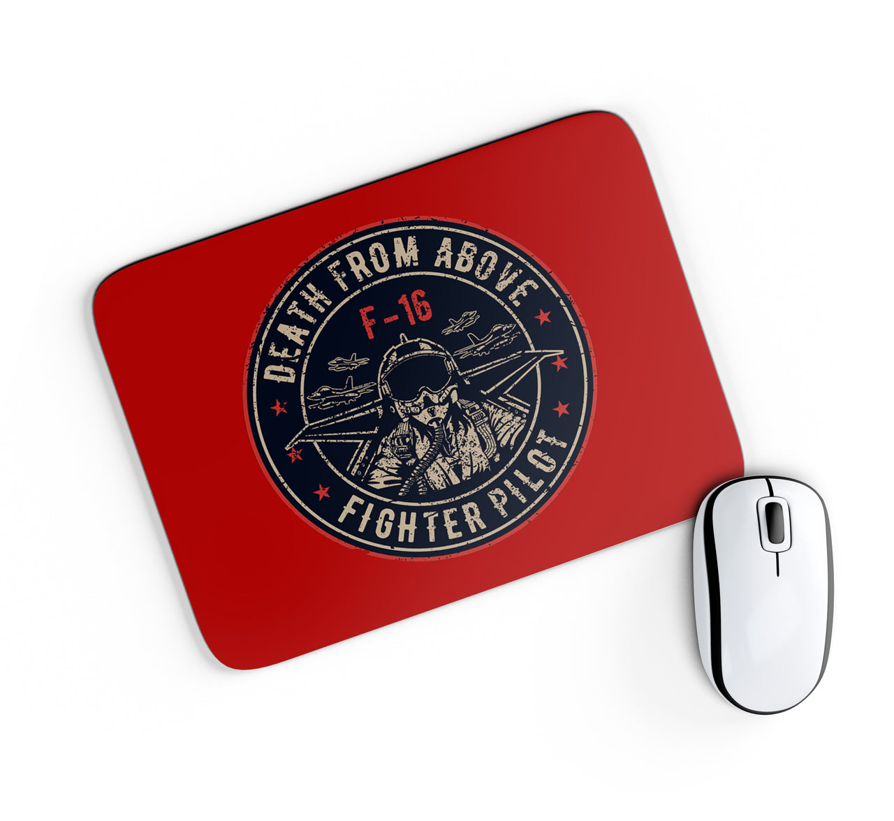 Fighter Jet 16 - Death From Above Designed Mouse Pads