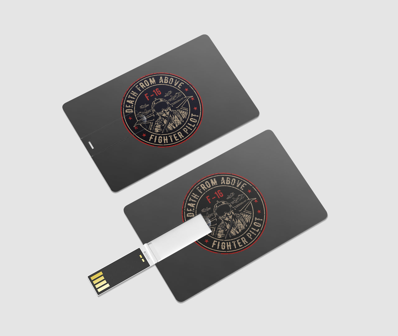 Fighter Jet 16 - Death From Above Designed USB Cards