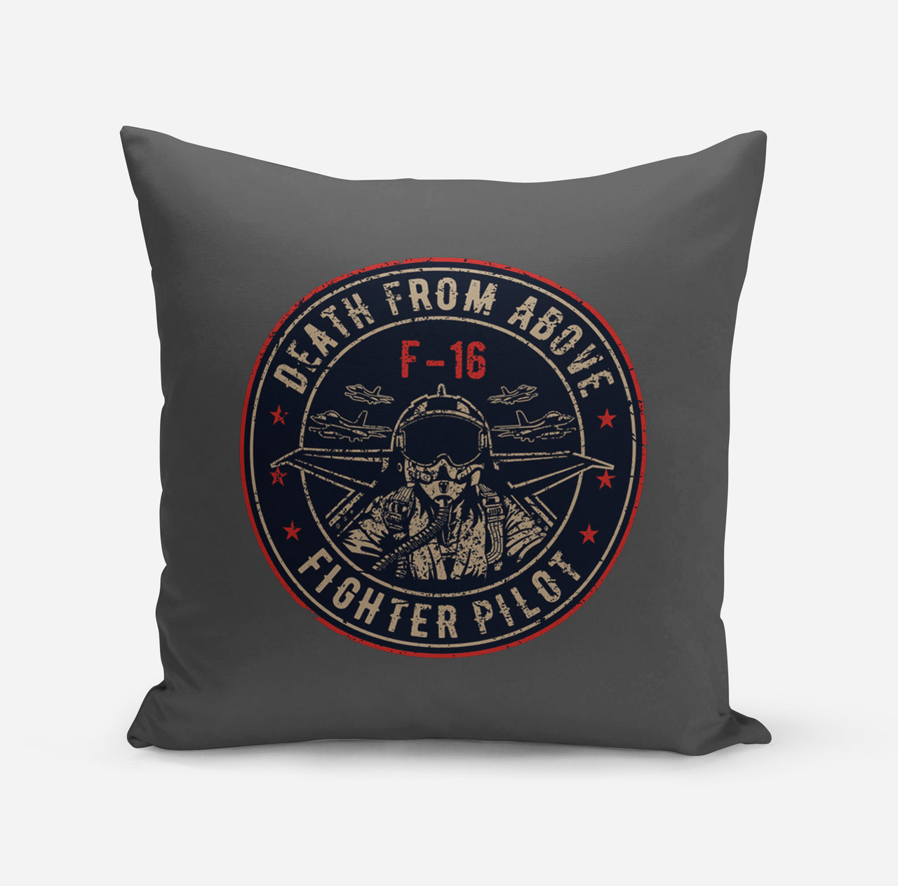 Fighter Jet 16 - Death From Above Designed Pillows