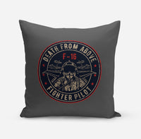 Thumbnail for Fighter Jet 16 - Death From Above Designed Pillows