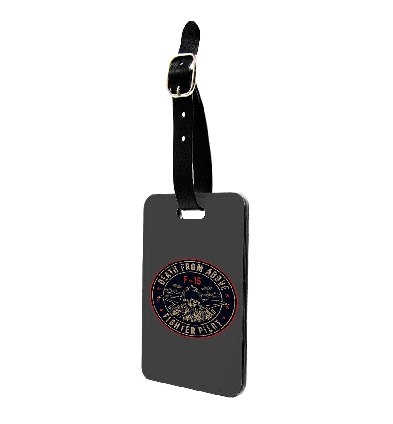 Fighter Jet 16 - Death From Above Designed Luggage Tag