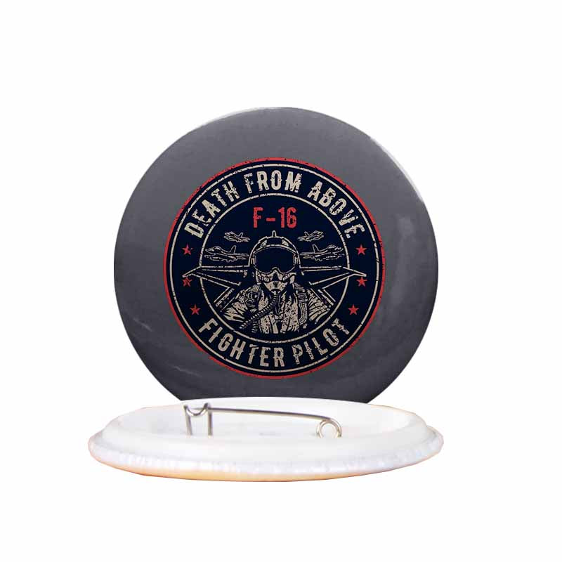 Fighter Jet 16 - Death From Above Designed Pins