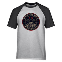 Thumbnail for Fighter Jet 16 - Death From Above Designed Raglan T-Shirts