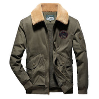 Thumbnail for Fighter Jet 16 - Death From Above Designed Thick Bomber Jackets