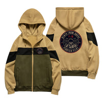 Thumbnail for Fighter Jet 16 - Death From Above Designed Colourful Zipped Hoodies