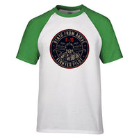 Thumbnail for Fighter Jet 16 - Death From Above Designed Raglan T-Shirts