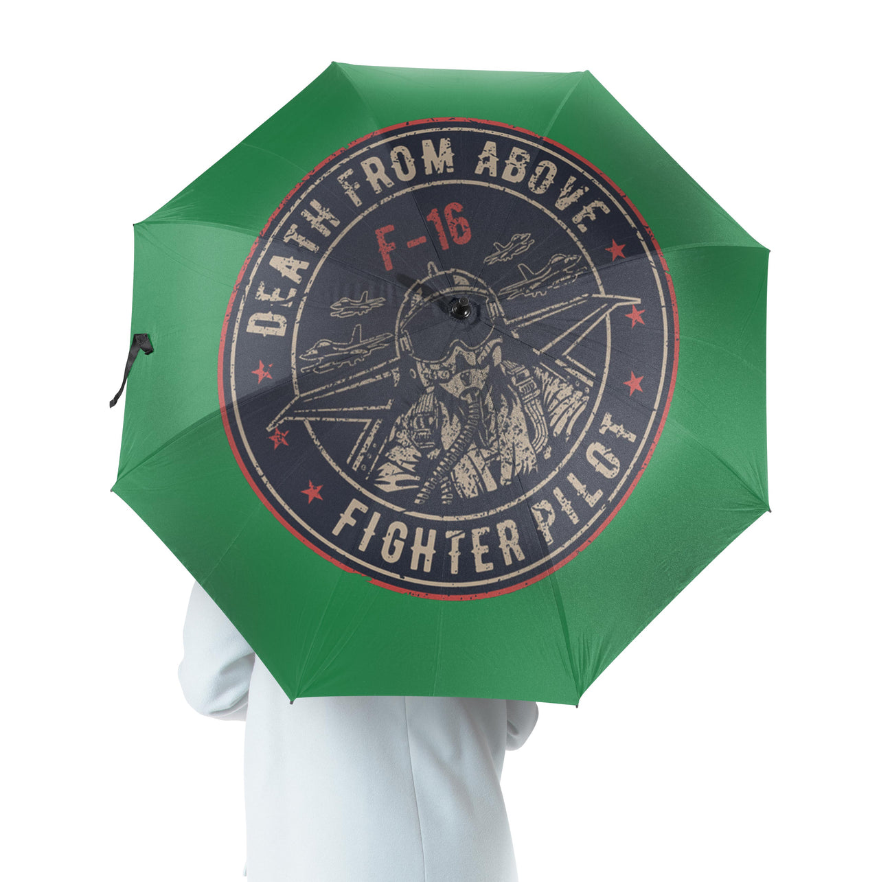 Fighter Jet 16 - Death From Above Designed Umbrella