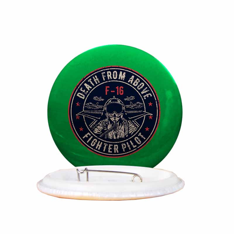 Fighter Jet 16 - Death From Above Designed Pins