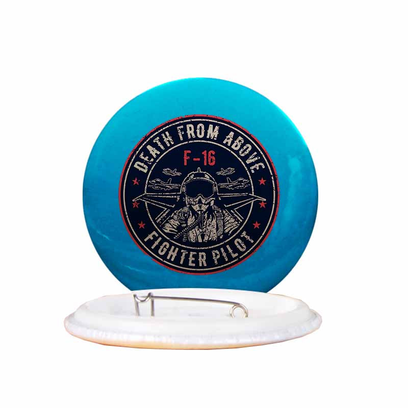 Fighter Jet 16 - Death From Above Designed Pins