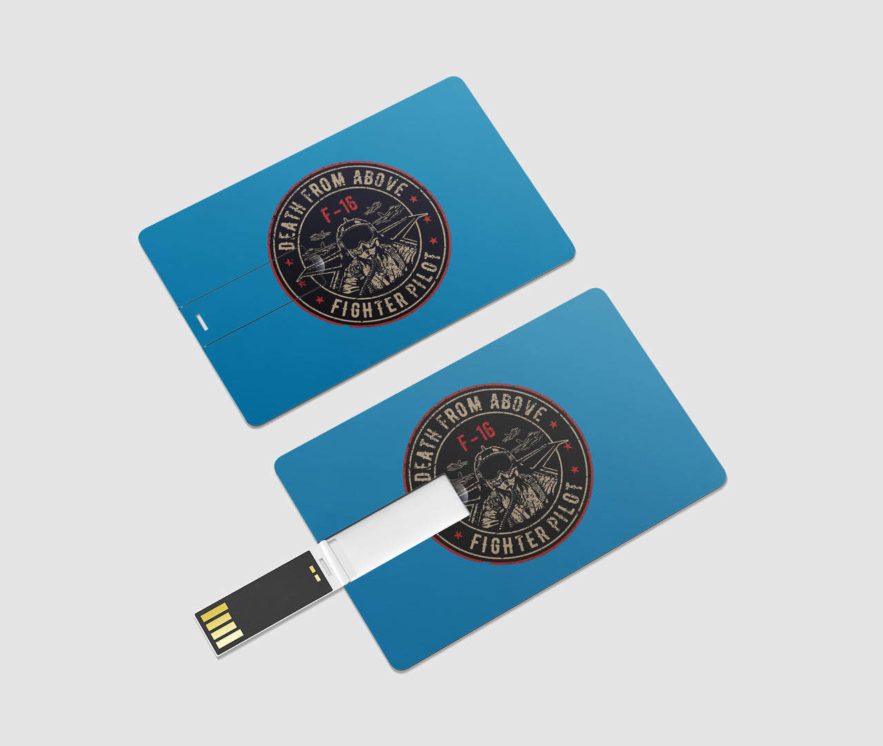 Fighter Jet 16 - Death From Above Designed USB Cards