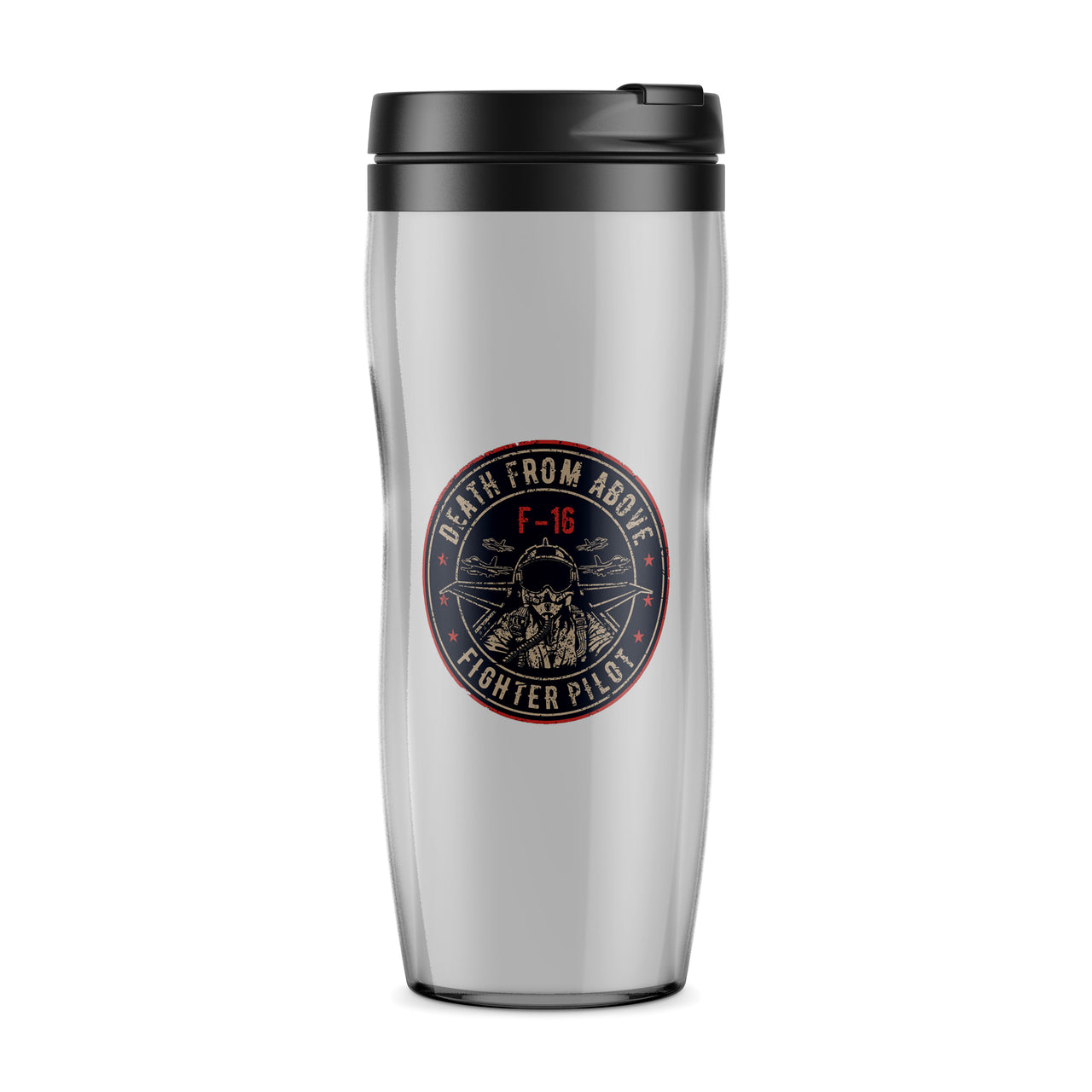 Fighting Falcon F16 - Death From Above Designed Travel Mugs