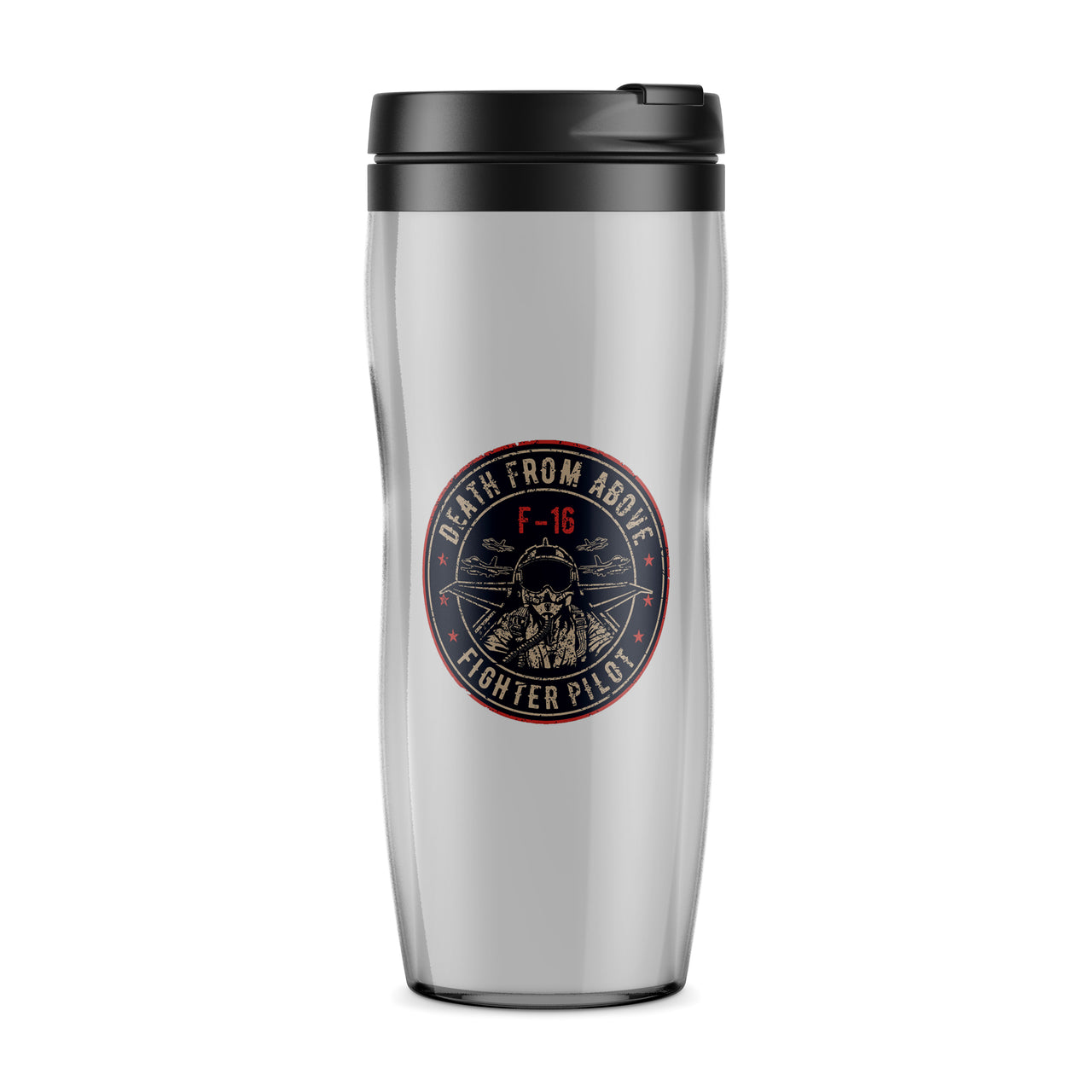 Fighter Jet 16 - Death From Above Designed Travel Mugs