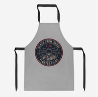 Thumbnail for Fighter Jet 16 - Death From Above Designed Kitchen Aprons