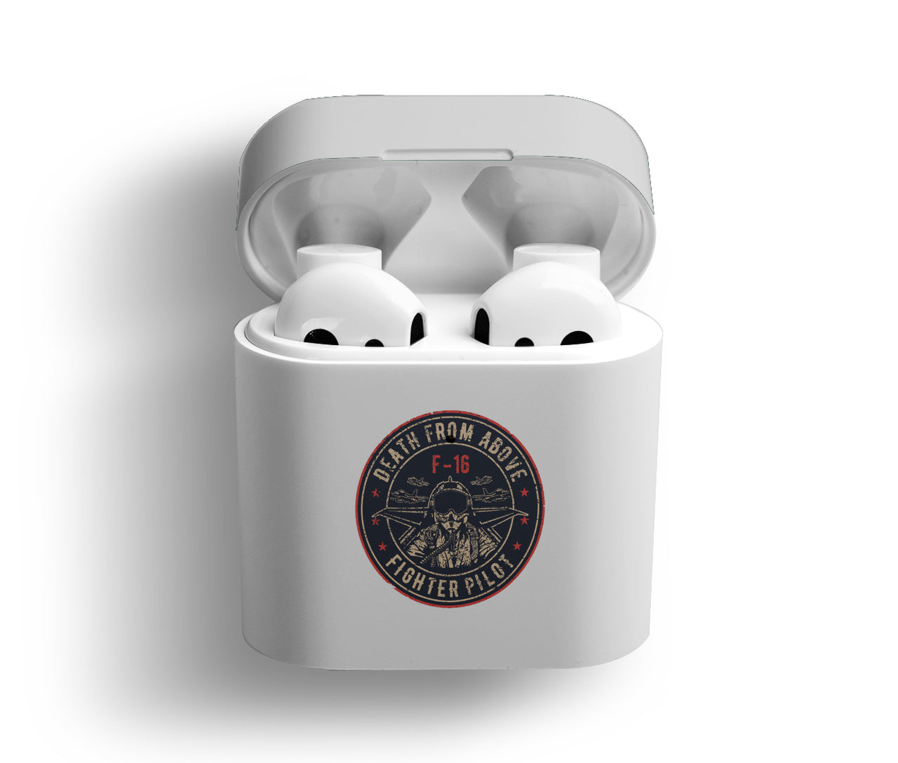 Fighting Falcon F16 - Death From Above Designed AirPods  Cases