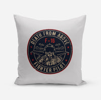 Thumbnail for Fighter Jet 16 - Death From Above Designed Pillows