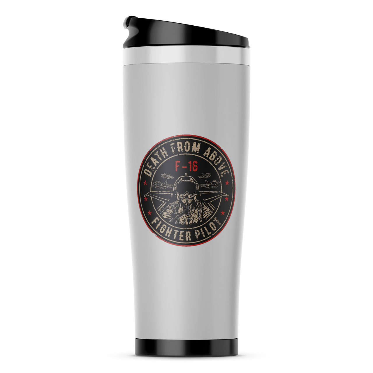 Fighter Jet 16 - Death From Above Designed Travel Mugs