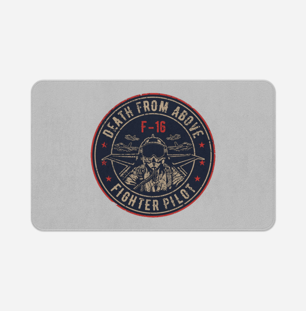 Fighter Jet 16 - Death From Above Designed Bath Mats