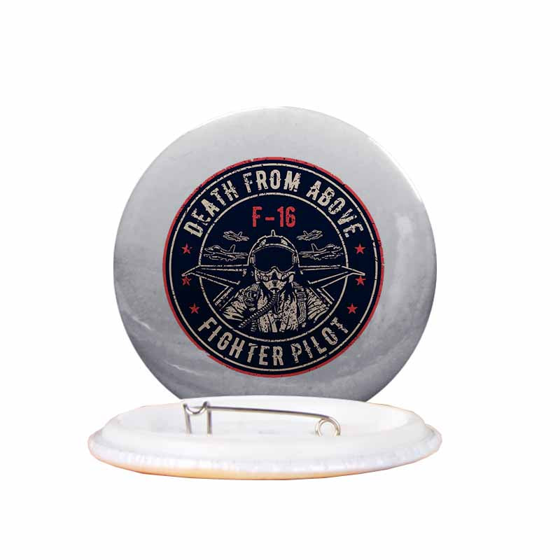 Fighter Jet 16 - Death From Above Designed Pins