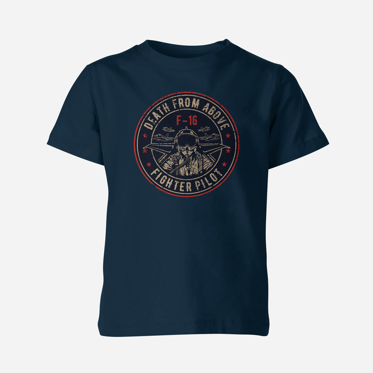 Fighter Jet 16 - Death From Above Designed Children T-Shirts