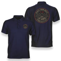 Thumbnail for Fighting Falcon F16 - Death From Above Designed Double Side Polo T-Shirts