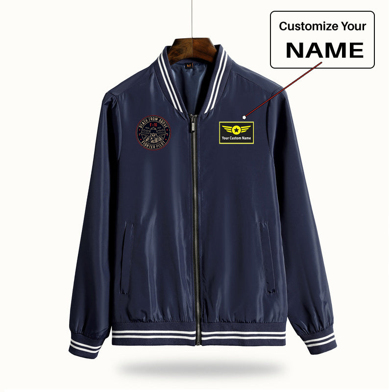 Fighting Falcon F16 - Death From Above Designed Thin Spring Jackets