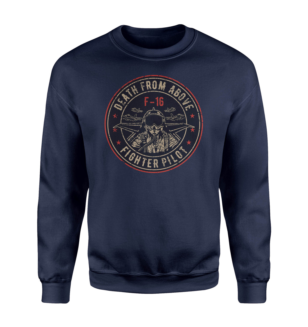 Fighter Jet 16 - Death From Above Designed Sweatshirts