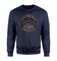 Thumbnail for Fighter Jet 16 - Death From Above Designed Sweatshirts