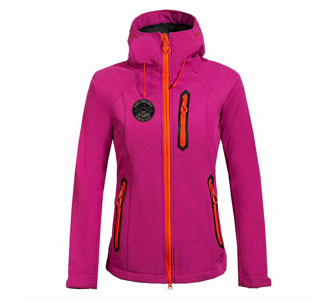 Fighter Jet 16 - Death From Above Designed "Women" Polar Jackets